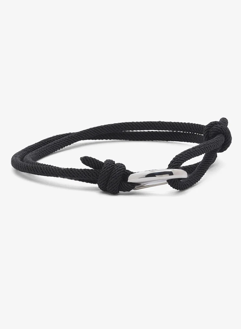 Seventy Five Rope bracelet With Stainless Steel Hook Clasp